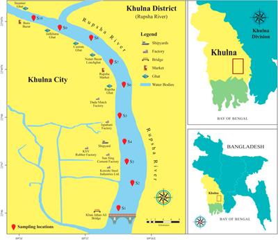 Pollution level of trace metals (As, Pb, Cr and Cd) in the sediment of Rupsha River, Bangladesh: Assessment of ecological and human health risks